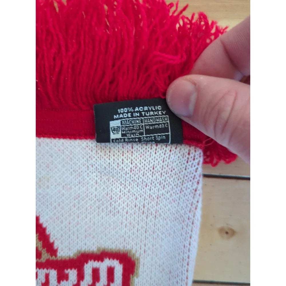 Two Rivers High School Minnesota Warriors Soccer Adult Winter Scarf